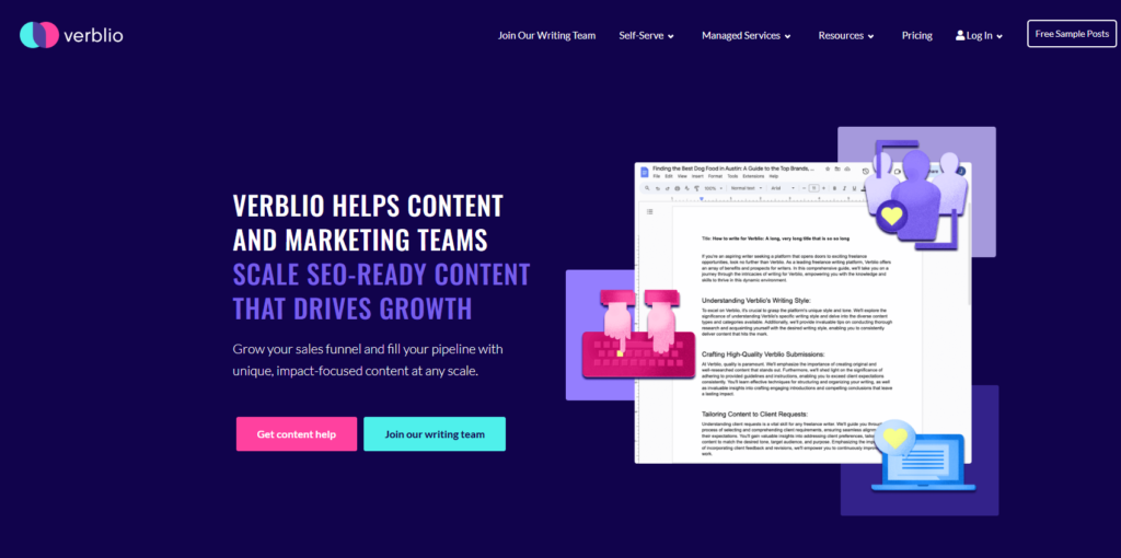 verblio - best blog writing services