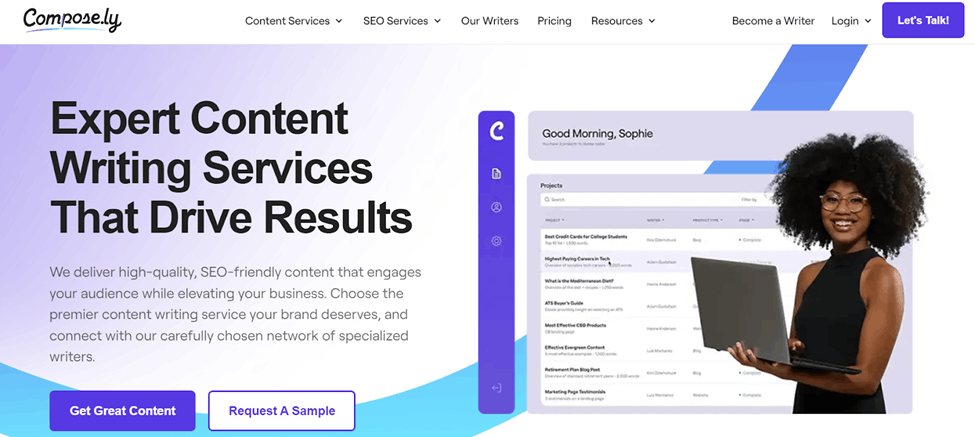 Composely - Best SaaS Content Writing Services