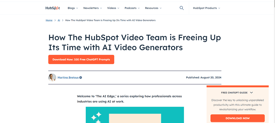 HubSpot Educates Its Audience Through SaaS Content Writing