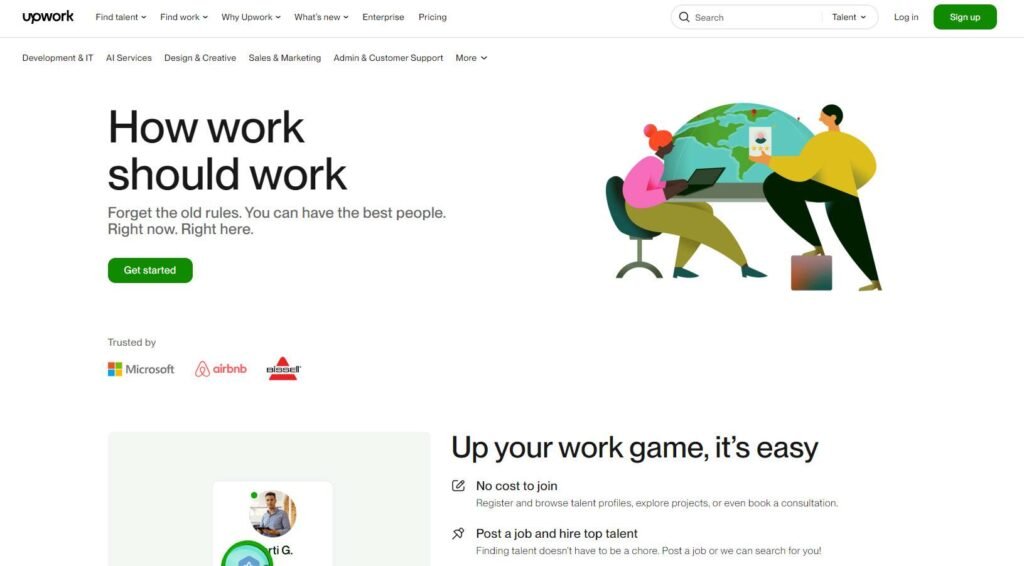 Upwork - Best Place to Outsource SaaS Content