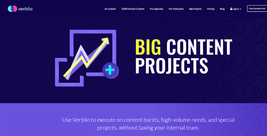 Verblio - Best SaaS Content Writing Agencies