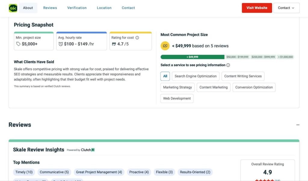 Skale Pricing Plans