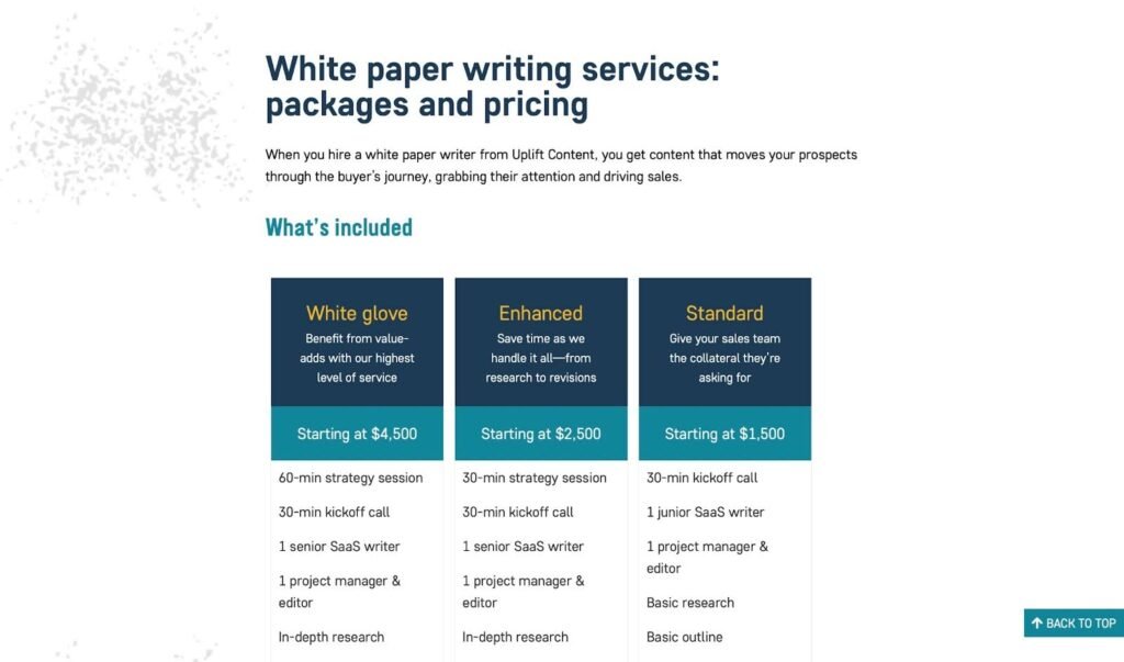Uplift Content Pricing