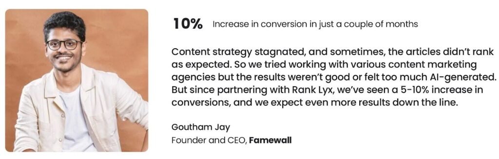 goutham jay review for rank lyx