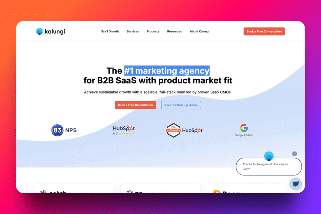 kalungi - b2b marketing agency