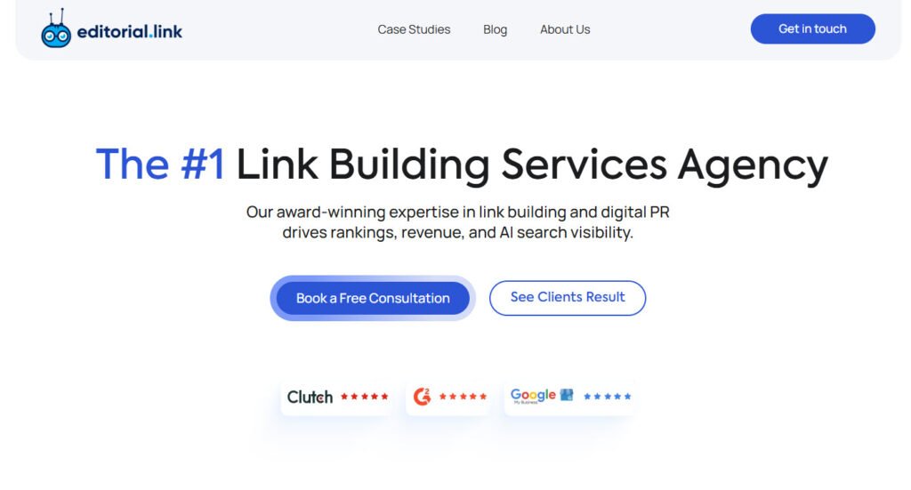 Editorial.Link - best seo and link building agencies