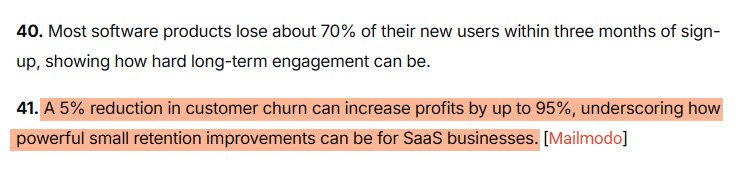 reducing saas churn increases revenue by 95%