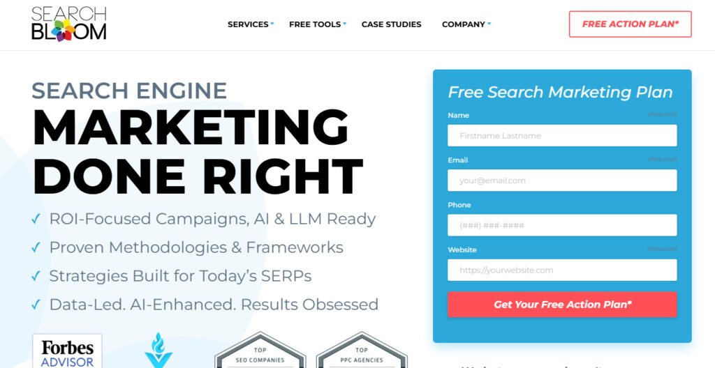 searchbloom - top organic seo services