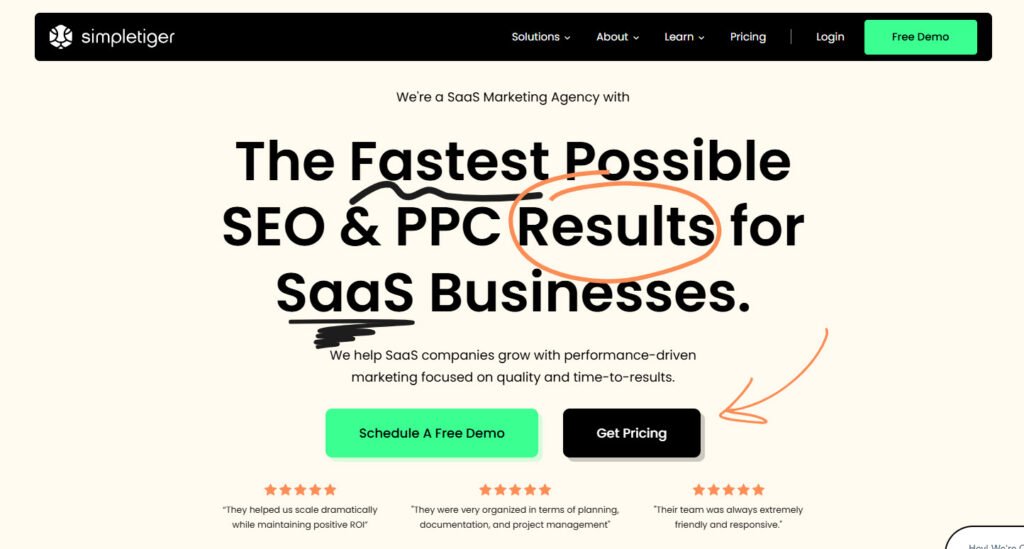 simpletiger - best saas seo agencies