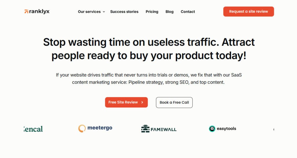 rank lyx - best saas content writing services