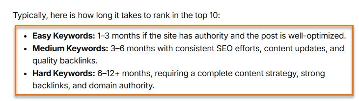 set realistic content marketing goals