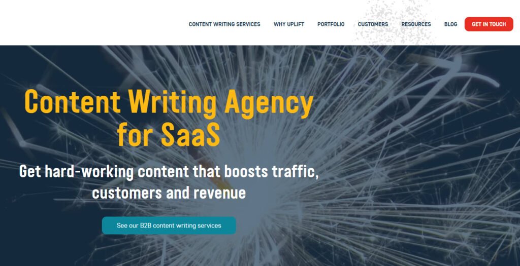 uplift content - best saas content writing services