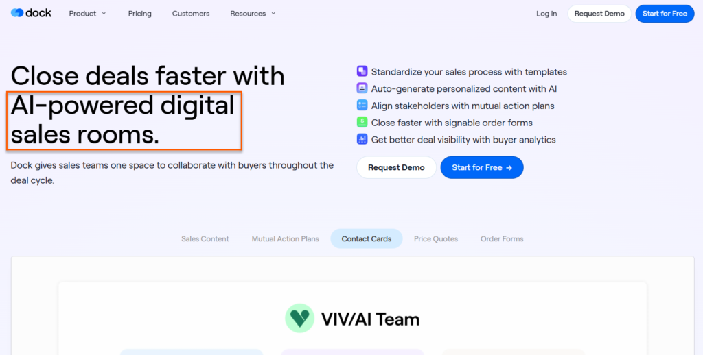create saas revenue focused pages
